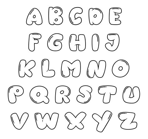 Alphabet Bubble .